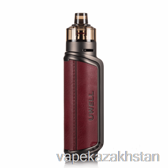 Vape Kazakhstan Uwell AEGLOS P1 80W Pod Mod Kit Wine Red